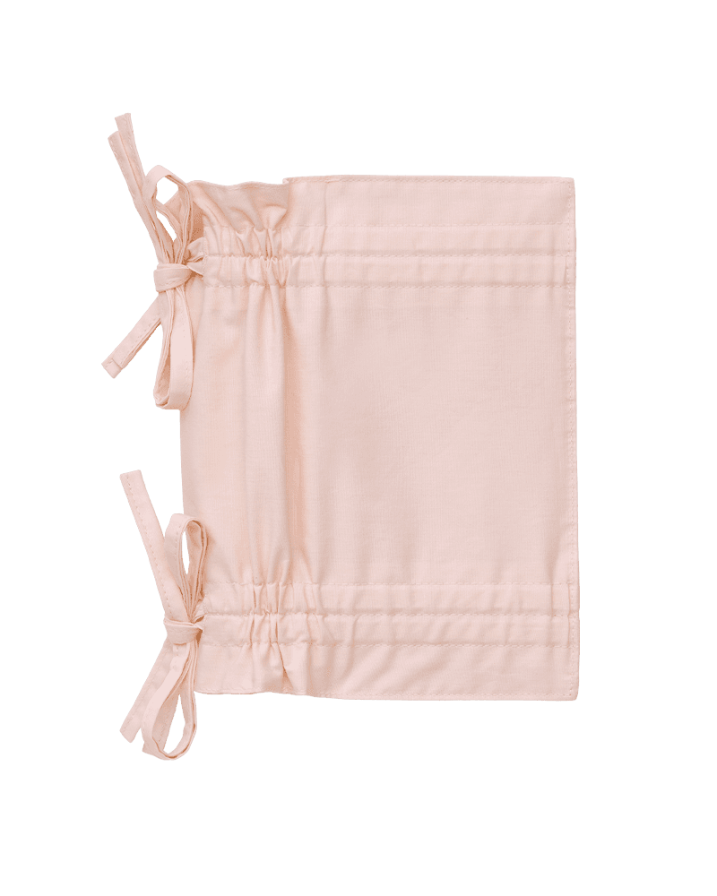 Drawstring Book Cover_Pink