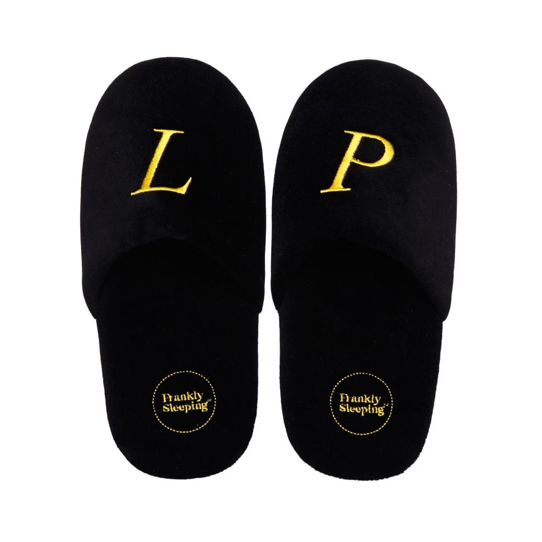 [기프트패키지]Washable Unisex Home Office Shoes - Black