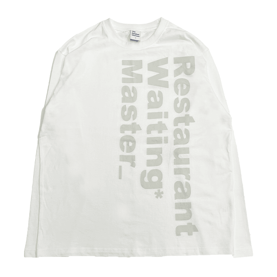 TCM restaurant long sleeve (white/ivory)