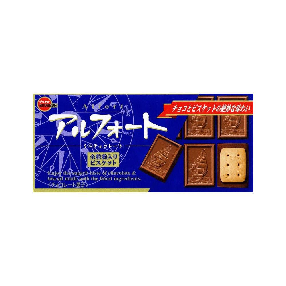 일본 과자 부르봉 BOURBON 알포트 미니 비스킷 초콜릿 오리지널