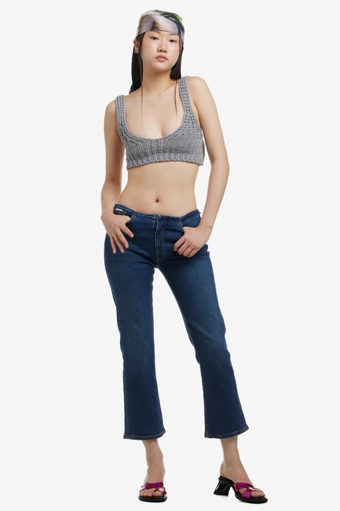 CHUNKY BRA KNIT VEST