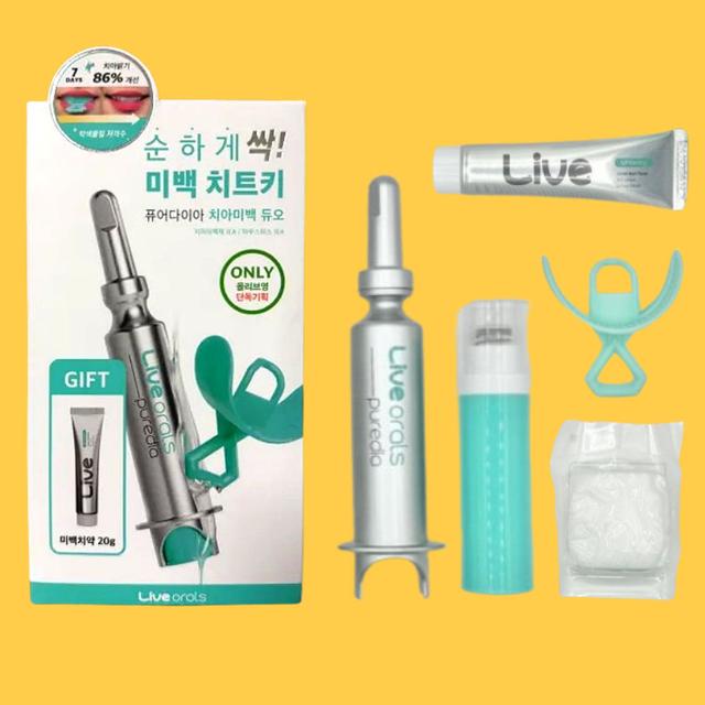 라이브오랄스 퓨어다이아 치아미백제