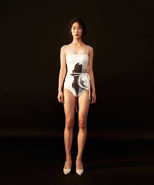 COSMIC SWIM SUIT (WHITE)