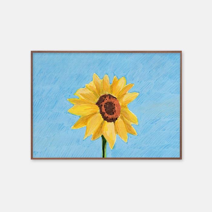 해바라기 포스터