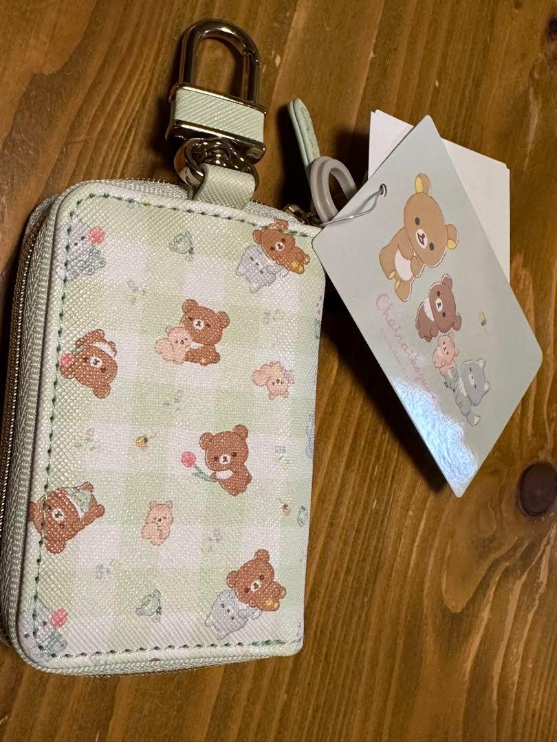 チャイロイコグマ　リラックマ 系キーケース　スマートキーケース　車用品