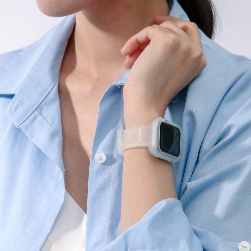 [38/40/42/44 SIZE] 프리미엄 TPU 투명 애플워치용 스트랩 (8종 택1)