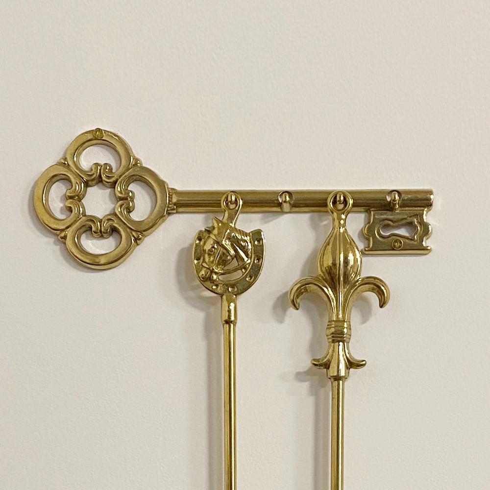 열쇠 황동 벽걸이 행거 후크 훅 걸이 코트랙 마스크 차키 현관 행운