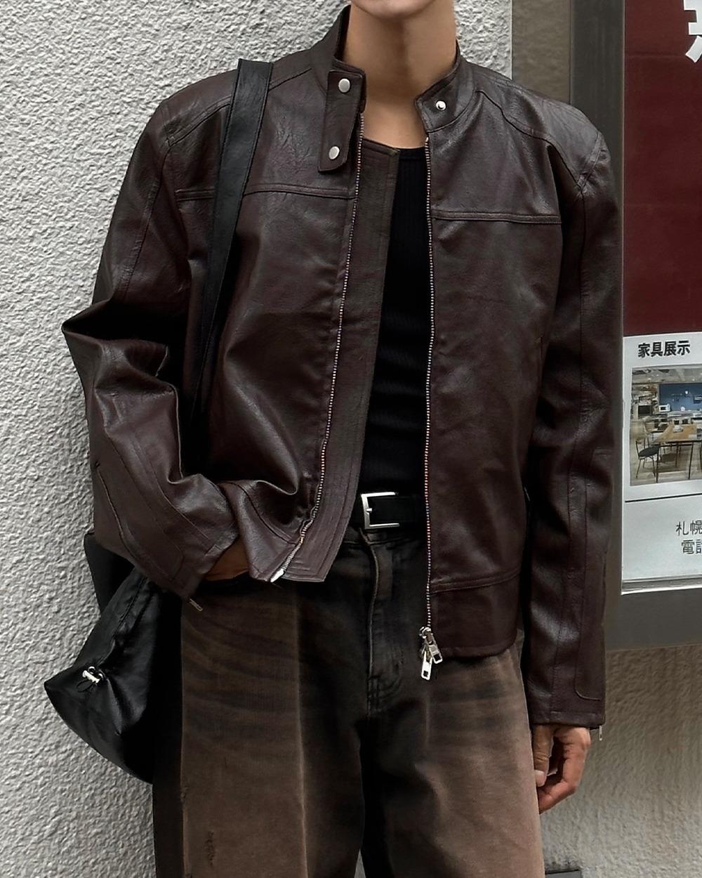 임페리얼 레더 자켓