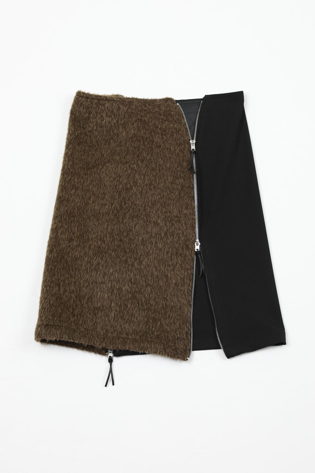 Zipper Skirt (Alpaca)