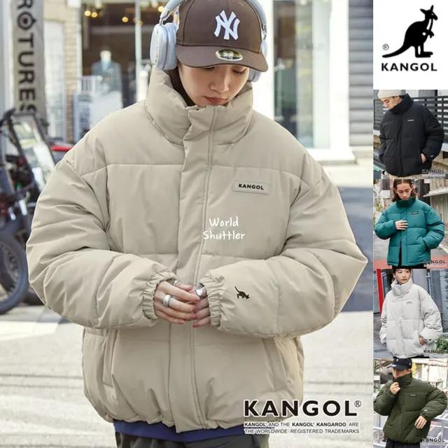 캉골 오버핏 보온 방풍 겨울 남성 하이넥 다운 숏패딩 점퍼
