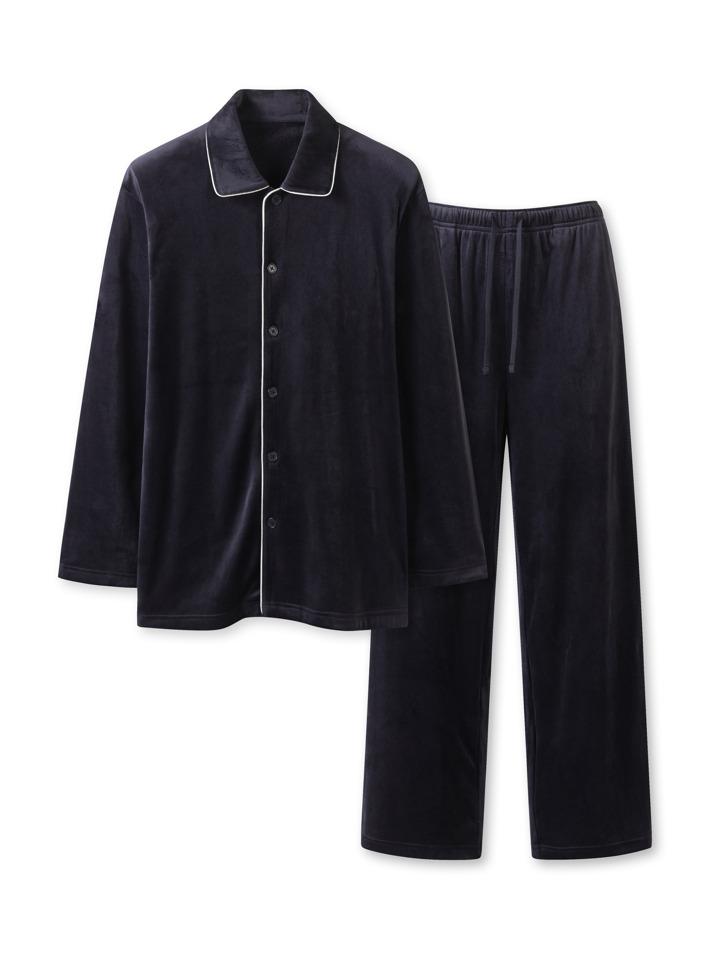 탑텐 공용 벨로아 파자마 세트_MSF4UI3002