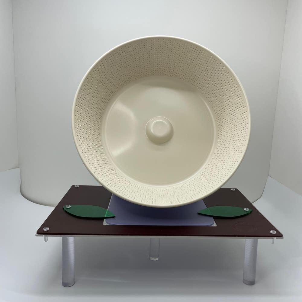 마휠 30cm 고정 데크 (아크릴 쳇바퀴 데크)