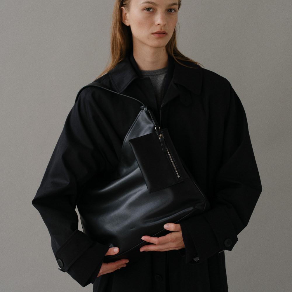 Pulpy hobo bag Black