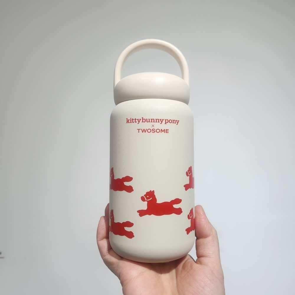 투썸플레이스 키티버니포니 텀블러 420ml 크림