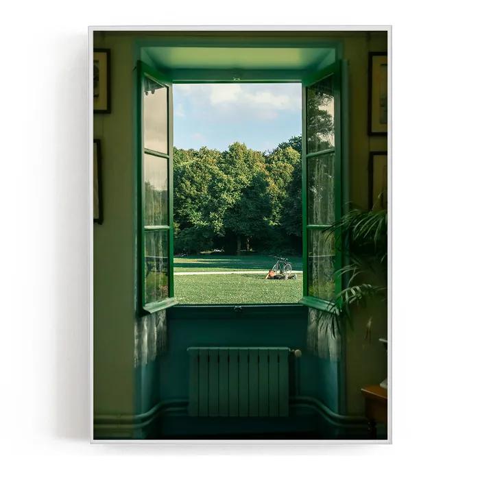 여름의 유럽 풍경, 인테리어 포스터 window, summer #1