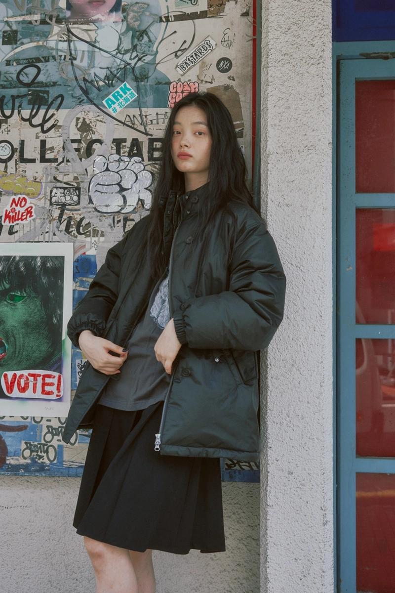 AFTERHOURS - [6TH] MID-LENGTH DOWN JACKET V2 (KHAKI-BLACK)