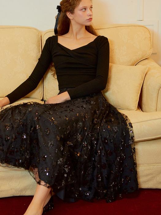 Loce wrap blouse(2colors)