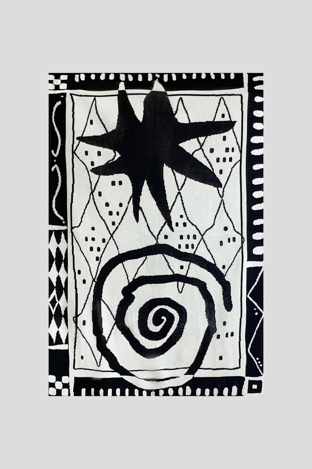 Totem Knit Blanket