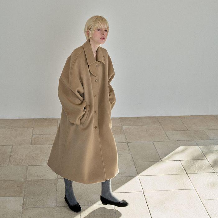 [3차] Belivet Balmacaan Coat (Beige)