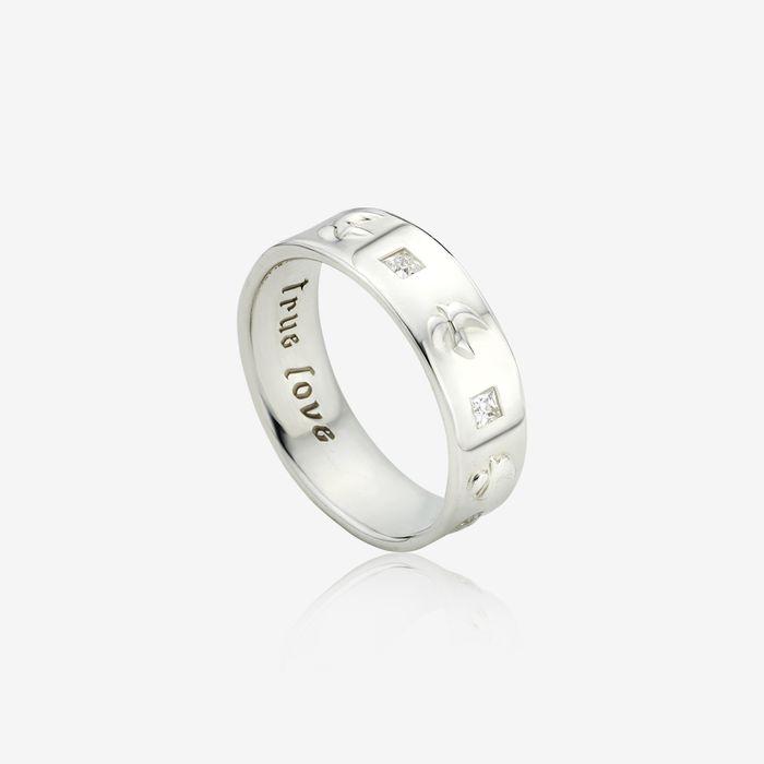 [주문제작] Fede square ring, ICE (Gloss finish)