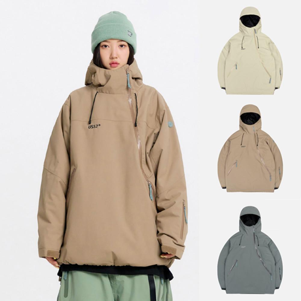 2324 USS2 Asymmetry Side Zip-Up JKT 어스투 스노우보드 복 자켓 남자여자공용
