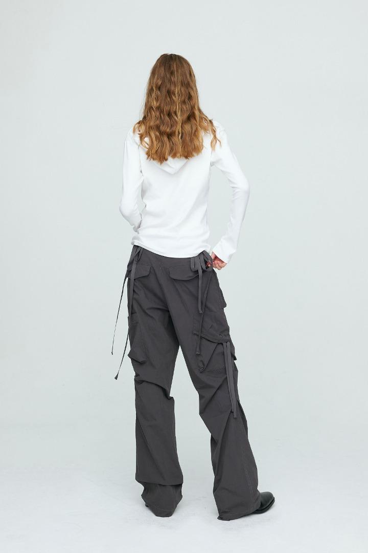 STRAP CARGO PANTS (UNISEX)