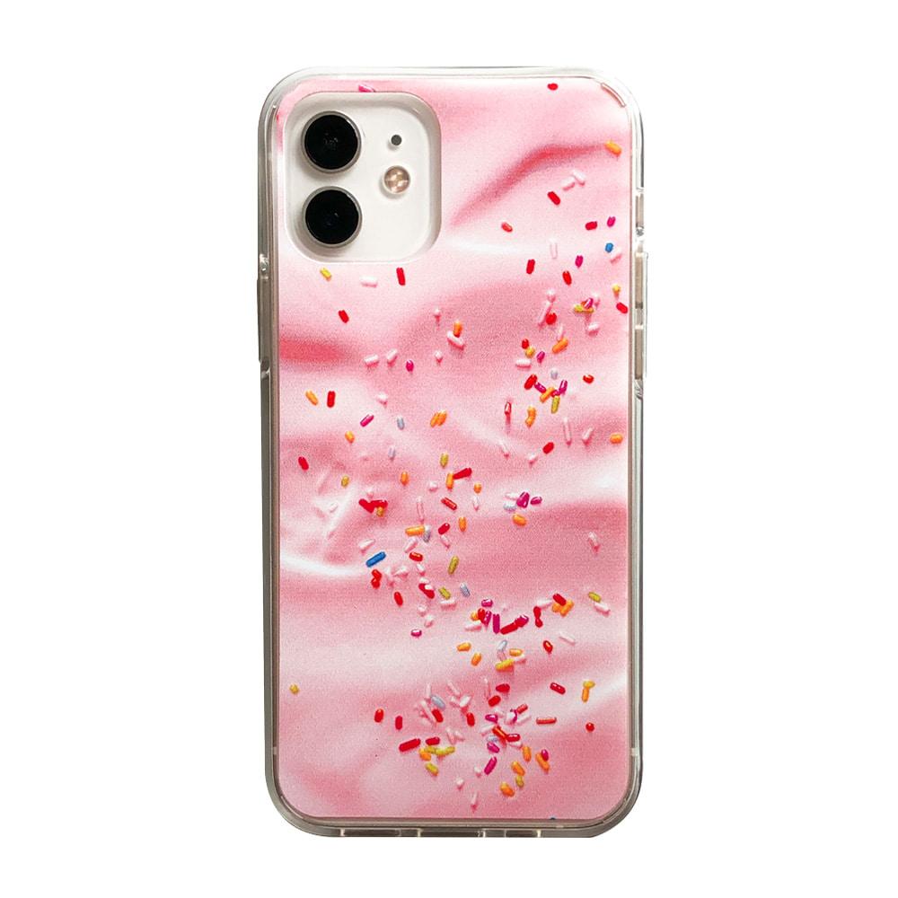 [젤하드] 핑크 크림 폰케이스