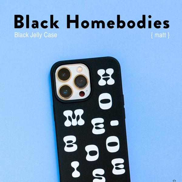 Black Jelly Case - Black Homebodies
