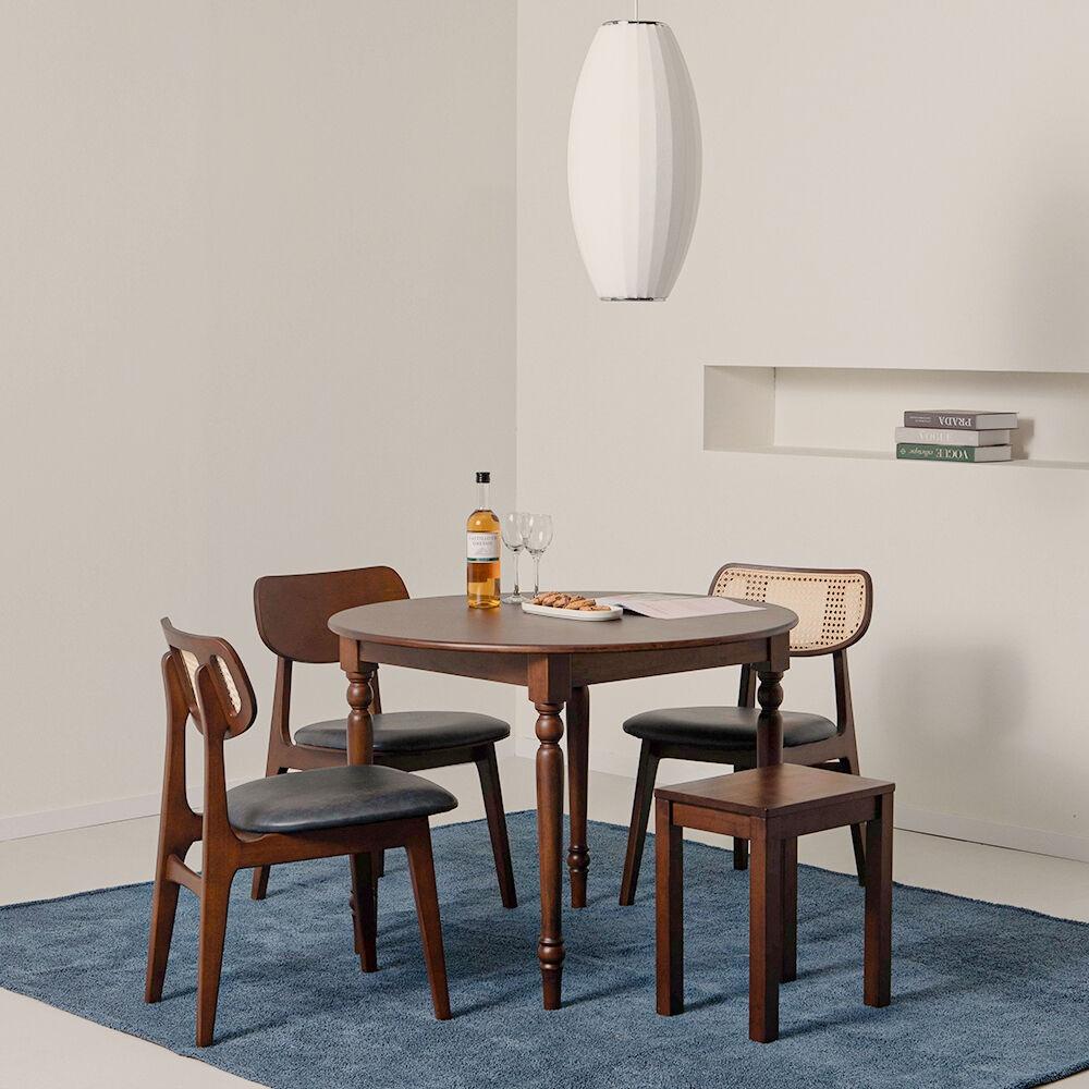 라움에스알 베니스 빈티지 원형 엔틱 식탁 카페 테이블