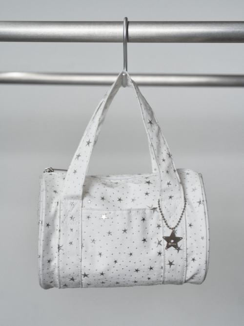 TINY STAR TOTE BAG / WHITE