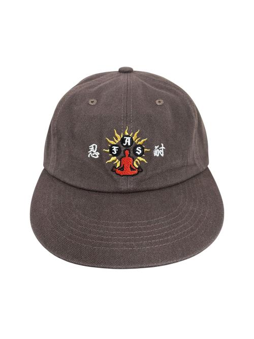 Inner Peace Washed Cap Brown