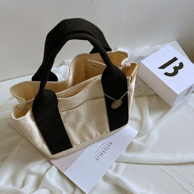 [당일발송] (공간분리) 사각 캔버스 텀블러 에코 토트 미니 캔버스백