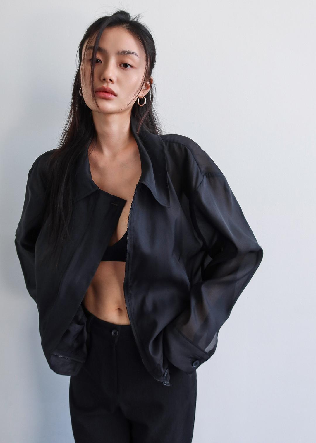 Soller Sheer Jacket - Black - XS/S