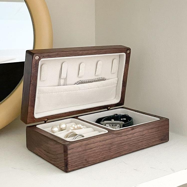 원목 미니 주얼리박스