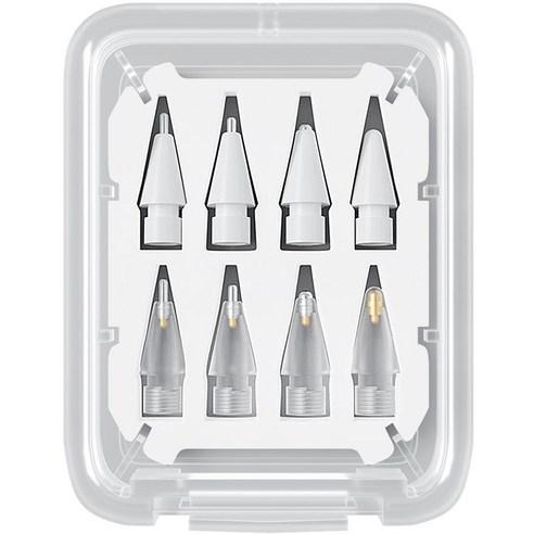 nimin 애플펜슬 펜촉 1/2세대 Type-C 펜슬 호환 반영구 메탈 펜촉