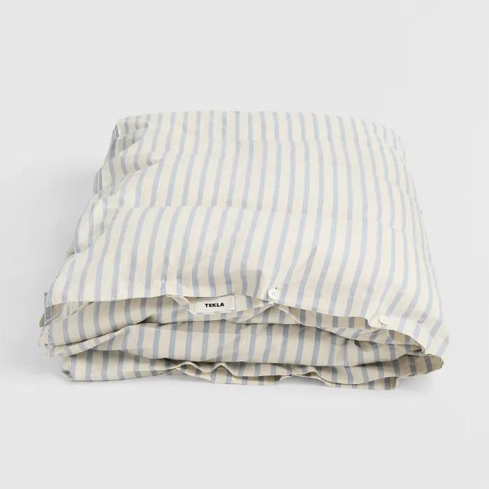 Percale duvet cover - Needle Stripes - Single (160x210)