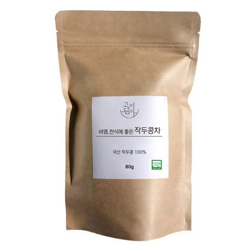 고이담아 유기농 작두콩차 슬라이스, 80g, 1개입, 1개 - 작두콩차 | 쿠팡