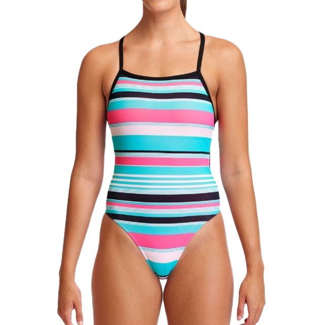 펑키타 Fresh Mint 여자 원피스 하이컷 타이미타이트백 탄탄이 실내수영복 FKS001L71221