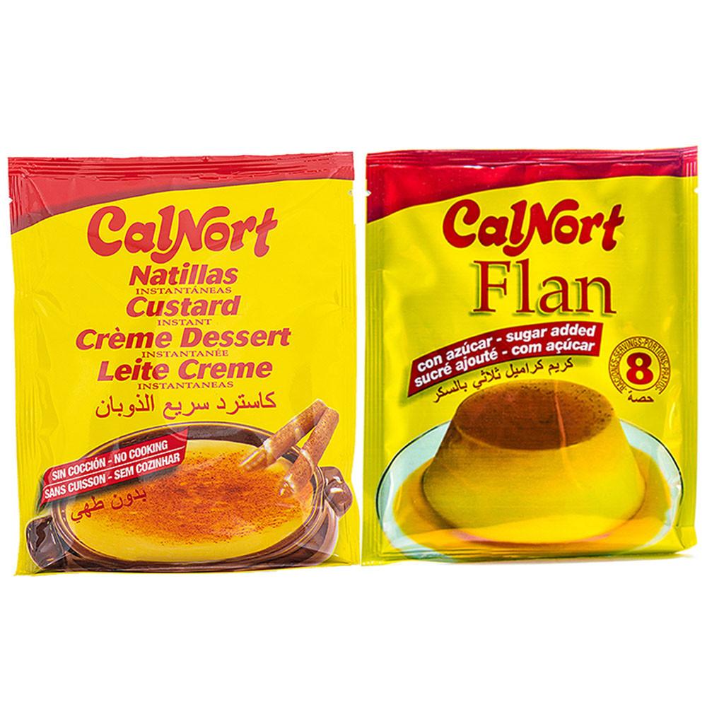 칼노트 플란 푸딩 믹스 반죽 가루 카스타드 파우더 디저트 에그타르트 베이킹 2종 125g