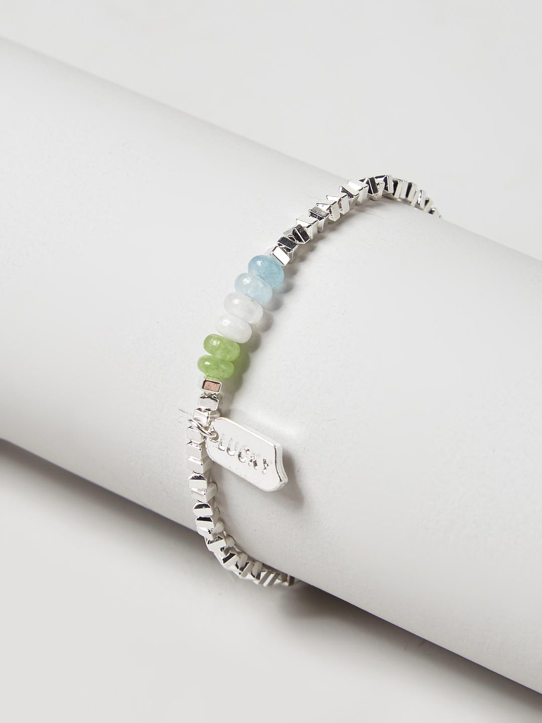 Lucky 크리스털 비즈 팔찌