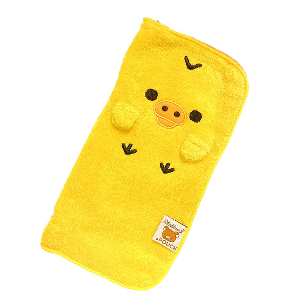 2017 고전 키이로이토리 타올 지퍼 파우치