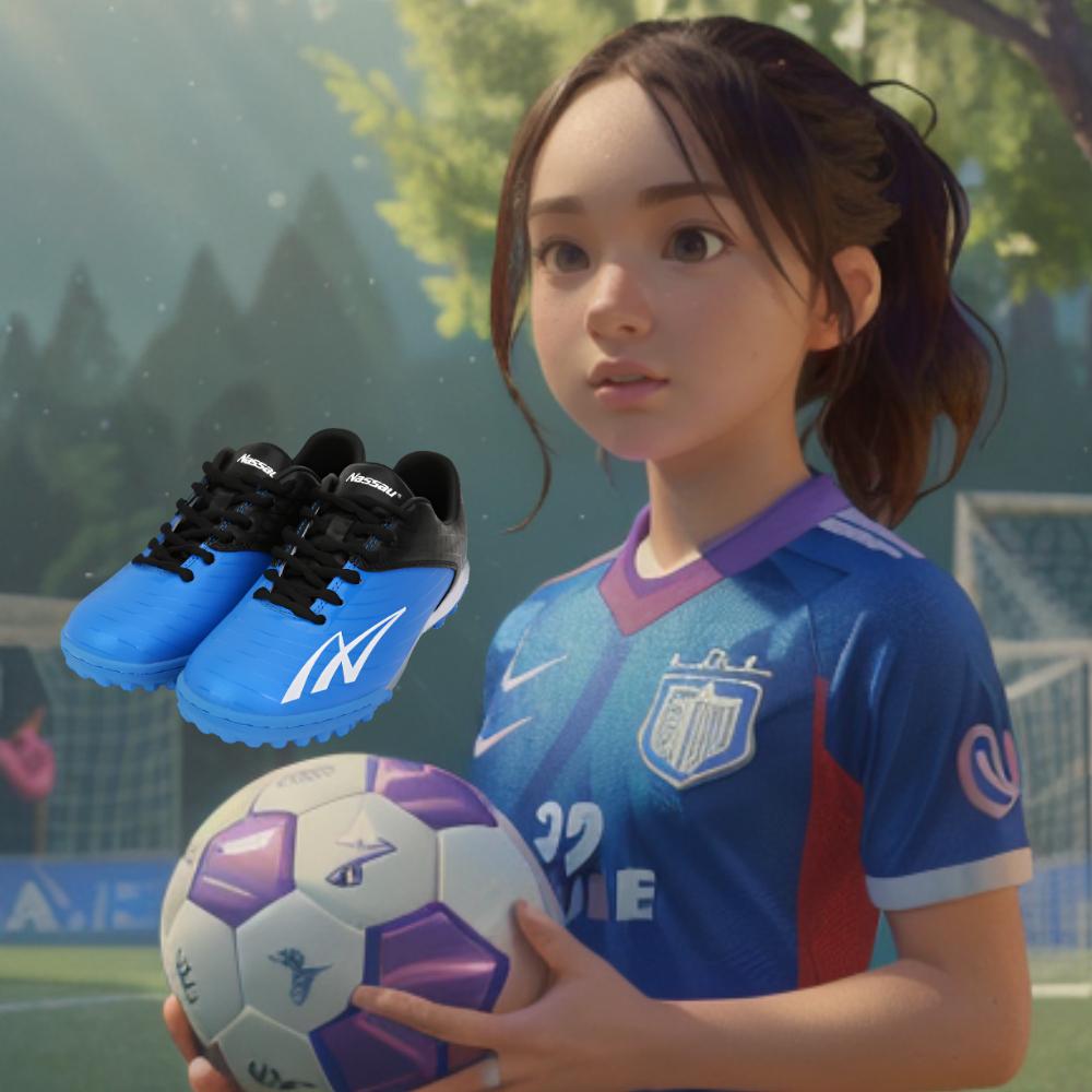 낫소 베이직끈 키즈 주니어 어린이 풋살화