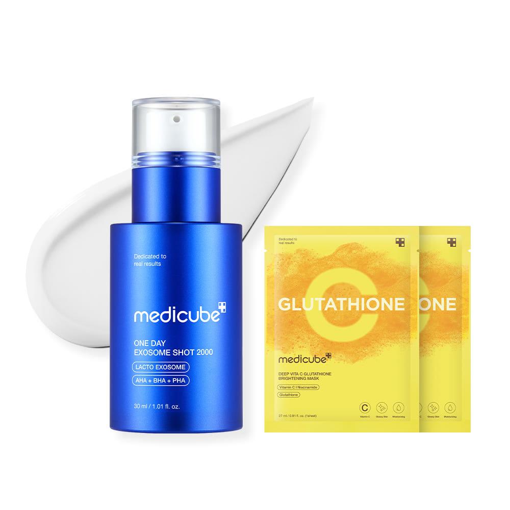 [메디큐브] 제로 엑소좀 모공 앰플 2000/7500_30ml (+마스크팩 2매 증정)