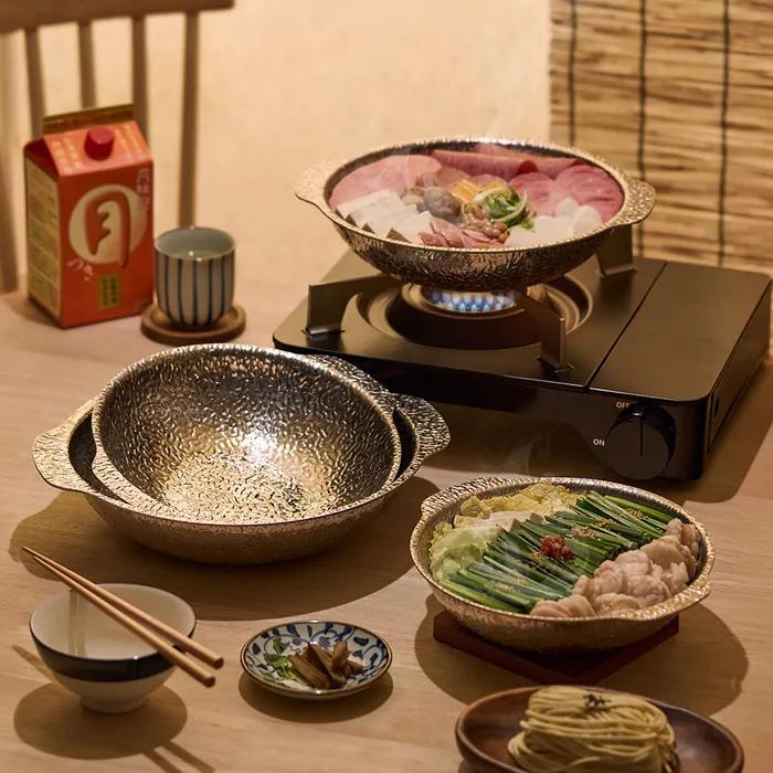 통3중 IH 스키야키팬 (양수) 21/23/25/27cm [인덕션 사용가능]