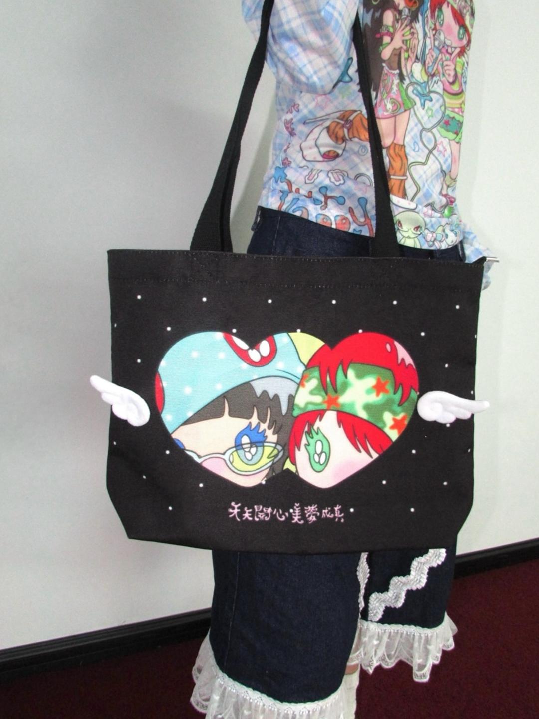 OurHappy x SUNONEBIRD Good Friend Wing Canvas Bag