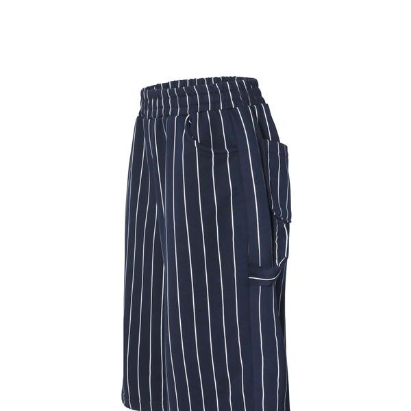 MJD X TRSC STRIPE WIDE CARPENTER BERMUDA PANTS NAVY