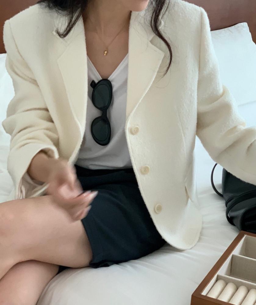 [크림당일] 베이킹파우더 엠마 자켓 (2col)