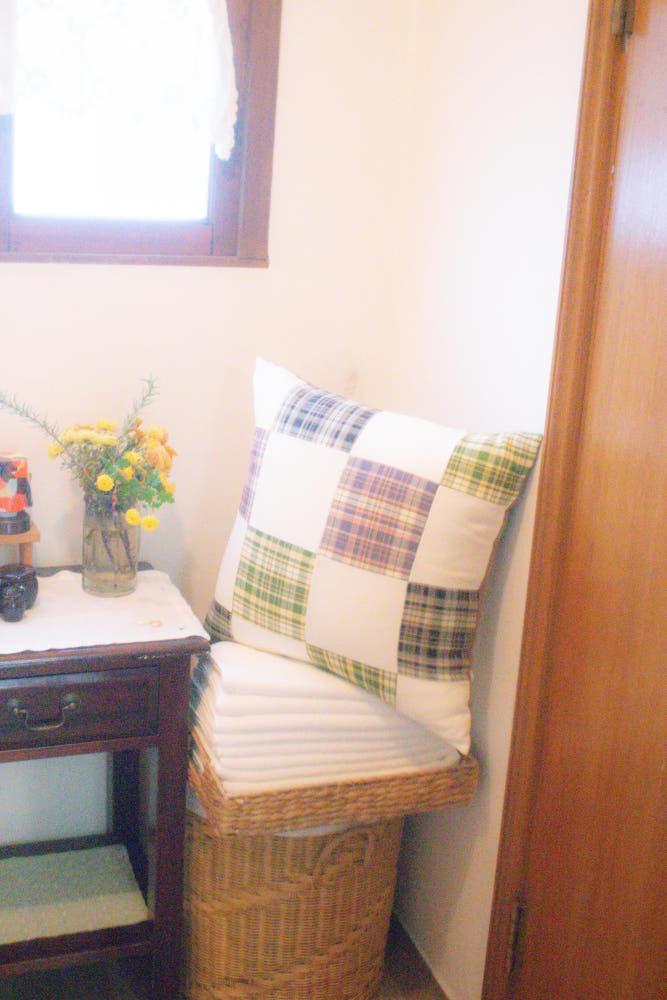 슬리핑 체크 쿠션