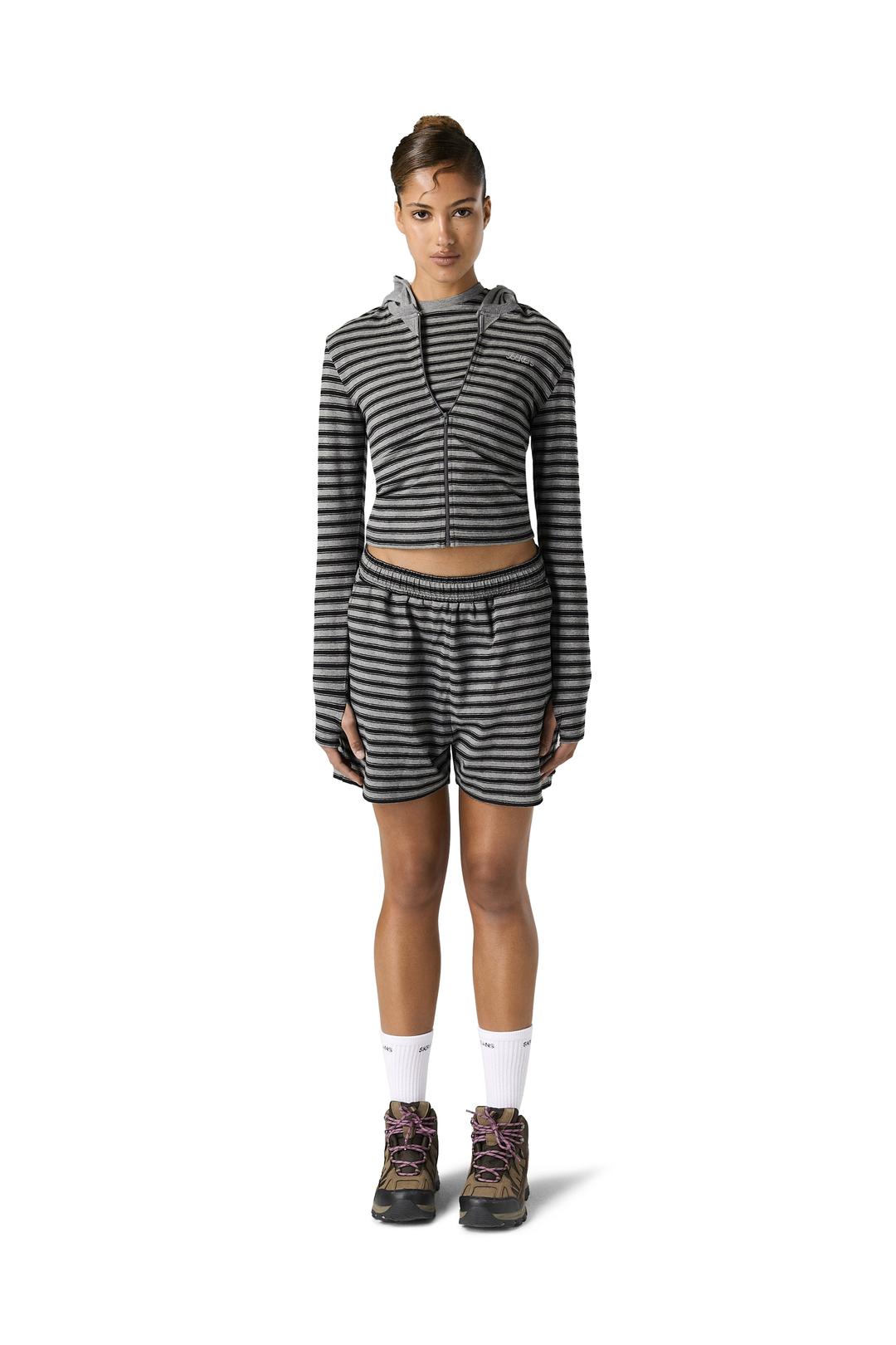 Tour Stripe Zip Up - 2XS