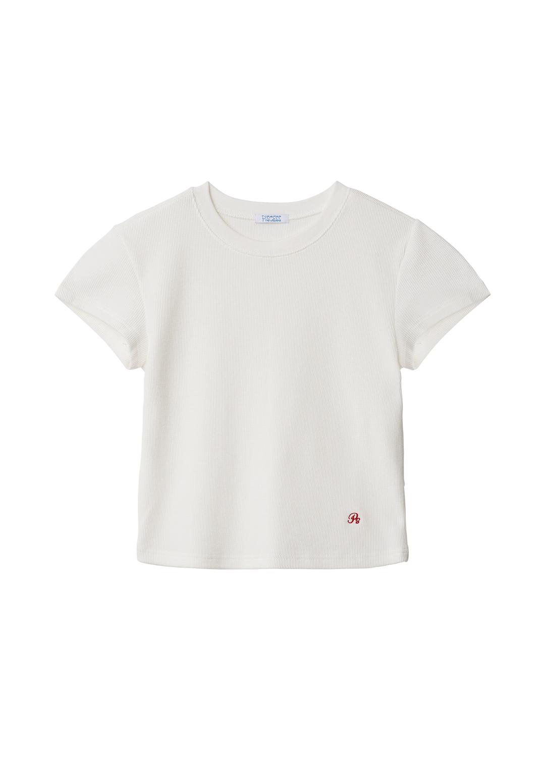 PS Basic Waffle T-shirt_White